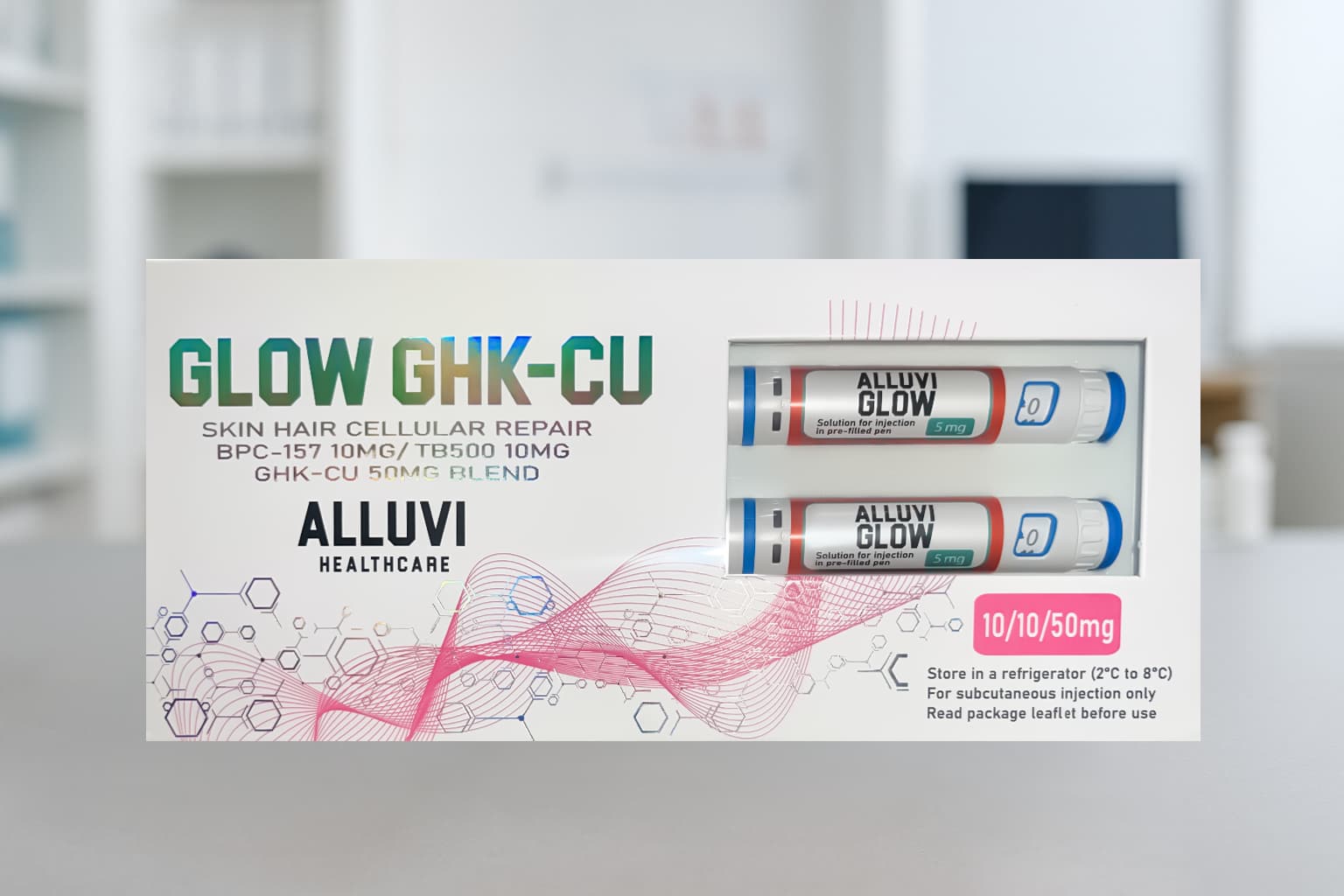 KLIKGLOW (BPC157+TB500+GHK-CU)